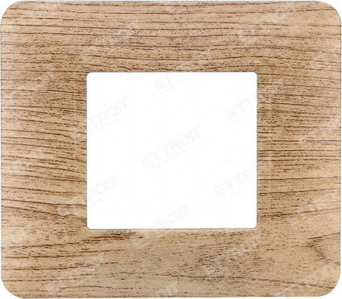 ETTROIT PLACCA PLASTICA 2P LEGNO CHIARO compatibile matix bticino| MT83204 Fai da te/Materiale elettrico/Placche/Placche per prese Zencoccostore - Formia, Commerciovirtuoso.it