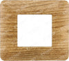 ETTROIT PLACCA PLASTICA 2P LEGNO SCURO compatibile matix bticino| MT83205 Fai da te/Materiale elettrico/Placche/Placche per prese Zencoccostore - Formia, Commerciovirtuoso.it