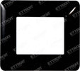 ETTROIT PLACCA PLASTICA 2P NERO compatibile matix bticino| MT83202 Fai da te/Materiale elettrico/Placche/Placche per prese Zencoccostore - Formia, Commerciovirtuoso.it
