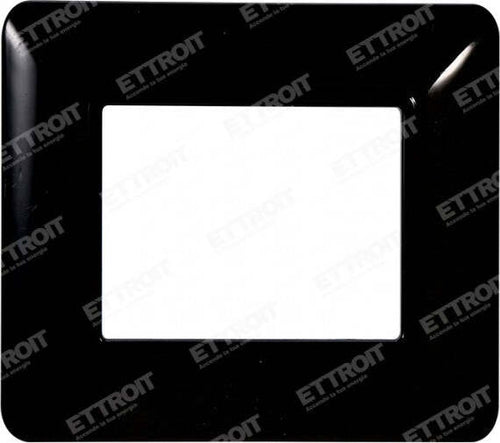 ETTROIT PLACCA PLASTICA 2P NERO compatibile matix bticino| MT83202 Fai da te/Materiale elettrico/Placche/Placche per prese Zencoccostore - Formia, Commerciovirtuoso.it