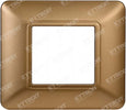 ETTROIT PLACCA PLASTICA 2P ORO compatibile matix bticino| MT83211 Fai da te/Materiale elettrico/Placche/Placche per prese Zencoccostore - Formia, Commerciovirtuoso.it
