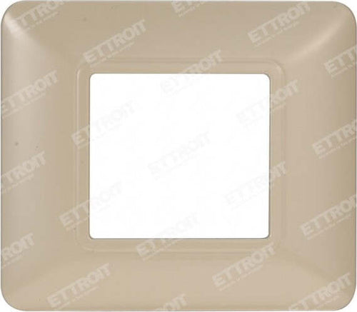 ETTROIT PLACCA PLASTICA 2P SABBIA compatibile matix bticino| MT83209 Fai da te/Materiale elettrico/Placche/Placche per prese Zencoccostore - Formia, Commerciovirtuoso.it