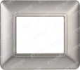ETTROIT PLACCA PLASTICA 2P SILVER compatibile matix bticino| MT83206 Fai da te/Materiale elettrico/Placche/Placche per prese Zencoccostore - Formia, Commerciovirtuoso.it