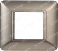 ETTROIT PLACCA PLASTICA 2P TITANIO compatibile matix bticino| MT83208 Fai da te/Materiale elettrico/Placche/Placche per prese Zencoccostore - Formia, Commerciovirtuoso.it