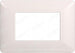 ETTROIT PLACCA PLASTICA 3P BIANCA compatibile matix bticino| MT83301 Fai da te/Materiale elettrico/Placche/Placche per prese Zencoccostore - Formia, Commerciovirtuoso.it