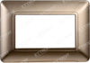 ETTROIT PLACCA PLASTICA 3P BRONZO compatibile matix bticino| MT83310 Fai da te/Materiale elettrico/Placche/Placche per prese Zencoccostore - Formia, Commerciovirtuoso.it