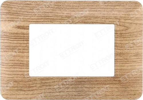 ETTROIT PLACCA PLASTICA 3P LEGNO CHIARO compatibile matix bticino| MT83304 Fai da te/Materiale elettrico/Placche/Placche per prese Zencoccostore - Formia, Commerciovirtuoso.it