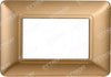 ETTROIT PLACCA PLASTICA 3P ORO compatibile matix bticino| MT83311 Fai da te/Materiale elettrico/Placche/Placche per prese Zencoccostore - Formia, Commerciovirtuoso.it