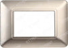 ETTROIT PLACCA PLASTICA 3P TITANIO compatibile matix bticino| MT83308 Fai da te/Materiale elettrico/Placche/Placche per prese Zencoccostore - Formia, Commerciovirtuoso.it