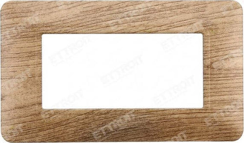 ETTROIT PLACCA PLASTICA 4P LEGNO CHIARO compatibile matix bticino| MT83404 Fai da te/Materiale elettrico/Placche/Placche per prese Zencoccostore - Formia, Commerciovirtuoso.it