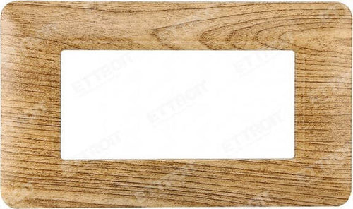 ETTROIT PLACCA PLASTICA 4P LEGNO SCURO compatibile matix bticino| MT83405 Fai da te/Materiale elettrico/Placche/Placche per prese Zencoccostore - Formia, Commerciovirtuoso.it