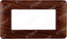 ETTROIT PLACCA PLASTICA 4P RADICA compatibile matix bticino| MT83403 Fai da te/Materiale elettrico/Placche/Placche per prese Zencoccostore - Formia, Commerciovirtuoso.it