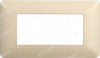 ETTROIT PLACCA PLASTICA 4P SABBIA compatibile matix bticino| MT83409 Fai da te/Materiale elettrico/Placche/Placche per prese Zencoccostore - Formia, Commerciovirtuoso.it