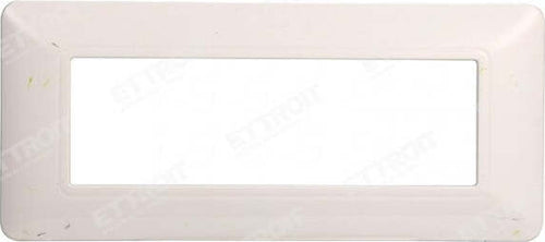 ETTROIT PLACCA PLASTICA 6P BIANCA compatibile matix bticino| MT83601 Fai da te/Materiale elettrico/Placche/Placche per prese Zencoccostore - Formia, Commerciovirtuoso.it