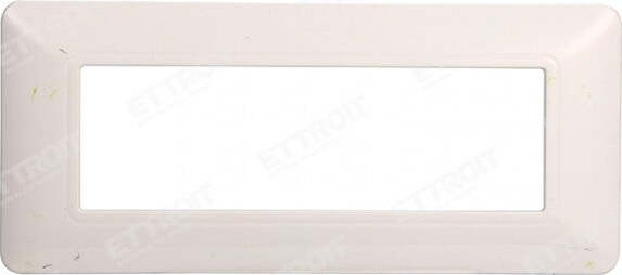 ETTROIT PLACCA PLASTICA 6P BIANCA compatibile matix bticino| MT83601 Fai da te/Materiale elettrico/Placche/Placche per prese Zencoccostore - Formia, Commerciovirtuoso.it