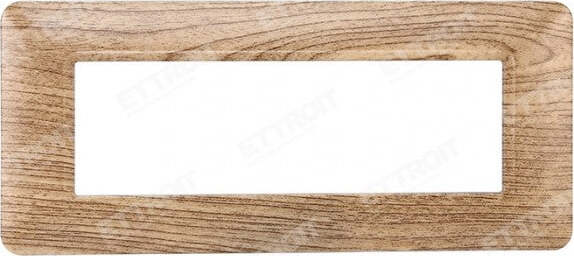 ETTROIT PLACCA PLASTICA 6P LEGNO CHIARO compatibile matix bticino| MT83604 Fai da te/Materiale elettrico/Placche/Placche per prese Zencoccostore - Formia, Commerciovirtuoso.it