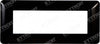 ETTROIT PLACCA PLASTICA 6P NERO compatibile matix bticino| MT83602 Fai da te/Materiale elettrico/Placche/Placche per prese Zencoccostore - Formia, Commerciovirtuoso.it