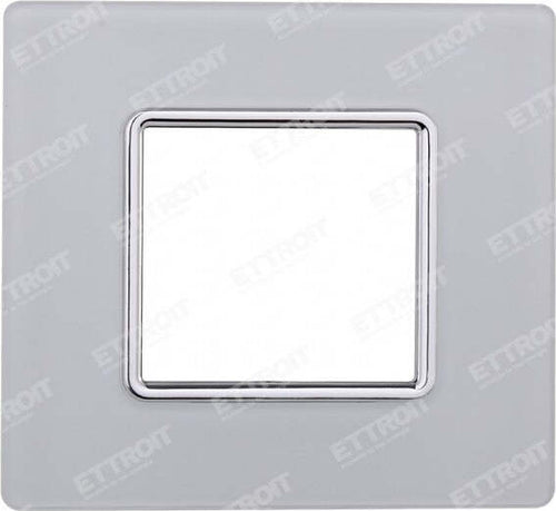 ETTROIT PLACCA VETRO 2P BIANCO compatibile matix bticino| MT84201 Fai da te/Materiale elettrico/Placche/Placche per prese Zencoccostore - Formia, Commerciovirtuoso.it