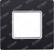 ETTROIT PLACCA VETRO 2P BRONZO SCURO compatibile matix bticino| MT84210 Fai da te/Materiale elettrico/Placche/Placche per prese Zencoccostore - Formia, Commerciovirtuoso.it