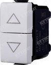 ETTROIT PULSANTE DOPPIO 1P+1P 16A compatibile matix bticino | MT1202 Fai da te/Materiale elettrico/Prese elettriche ed accessori/Prese a muro Zencoccostore - Formia, Commerciovirtuoso.it