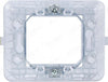ETTROIT SUPPORTO 2POSTI compatibile matix bticino| MT0202 Fai da te/Materiale elettrico/Placche/Placche per interruttori Zencoccostore - Formia, Commerciovirtuoso.it