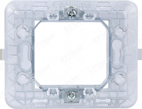 ETTROIT SUPPORTO 2POSTI compatibile matix bticino| MT0202 Fai da te/Materiale elettrico/Placche/Placche per interruttori Zencoccostore - Formia, Commerciovirtuoso.it