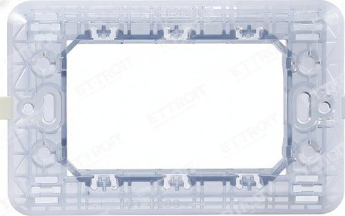 ETTROIT SUPPORTO 3POSTI compatibile matix bticino| MT0203 Fai da te/Materiale elettrico/Placche/Placche per interruttori Zencoccostore - Formia, Commerciovirtuoso.it