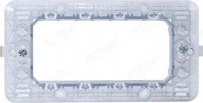ETTROIT SUPPORTO 4 POSTI compatibile matix bticino| MT0204 Fai da te/Materiale elettrico/Placche/Placche per interruttori Zencoccostore - Formia, Commerciovirtuoso.it
