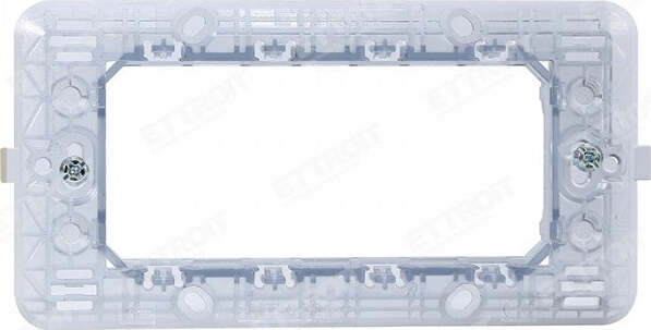 ETTROIT SUPPORTO 4 POSTI compatibile matix bticino| MT0204 Fai da te/Materiale elettrico/Placche/Placche per interruttori Zencoccostore - Formia, Commerciovirtuoso.it