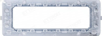 ETTROIT SUPPORTO 6 POSTI compatibile matix bticino| MT0206 Fai da te/Materiale elettrico/Placche/Placche per interruttori Zencoccostore - Formia, Commerciovirtuoso.it