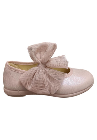 Ballerina bambina Vul-Ladi Candy cipria tela velcro comfort style