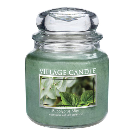Candele profumate "Village Candle" profumatore per ambienti 16 once, Giara in vetro 450 gr