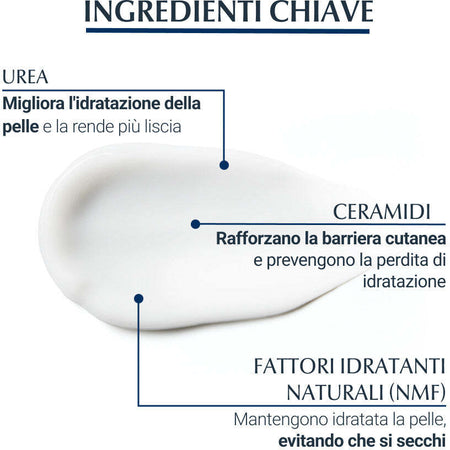 Eucerin UreaRepair Plus 10% urea crema piedi rigenerante per pelle secca e screpolata 100ml