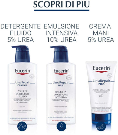 Eucerin UreaRepair Plus 10% urea crema piedi rigenerante per pelle secca e screpolata 100ml