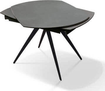 EUDORA---tavolo-da-pranzo-allungabile-cm-90-x-120/180-x-75-h-Antracite-Milani-Home