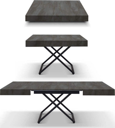 EUTERPE---tavolino-trasformabile-salvaspazio-cm-80-x-120/170/220-x-30/77-h-Antracite-Milani-Home