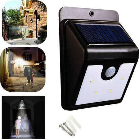 EVER BRITE LUCE SEGNA PASSI DA ESTERNO RICARICA SOLARE CON SENSORE DI MOVIMENTO  Trade Shop italia - Napoli, Commerciovirtuoso.it