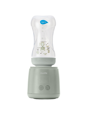 Scaldabiberon Portatile Funzione Mescolamento Warm'N'Mix Nuvita-Sage Green