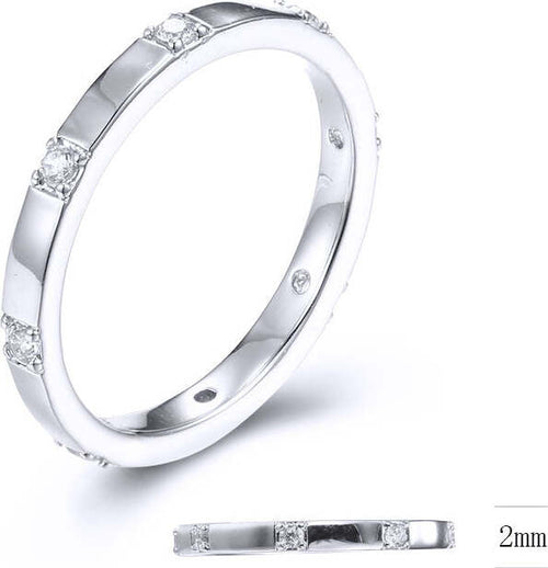 Evideence-Anello-Donna-argento-925-rodio-e-zirconi-bianchi