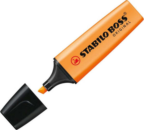 Evidenziatore Stabilo Boss Original - punta a scalpello - tratto 2 - 5 mm - arancio 54 - Stabilo [multipack] 10 pezzi Cancelleria e prodotti per ufficio/Penne matite scrittura e correzione/Marcatori ed evidenziatori/Marcatori cancellabili a secco e liquidi Eurocartuccia - Pavullo, Commerciovirtuoso.it