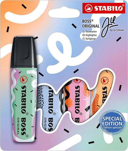 Evidenziatore-Stabilo-Boss-Original-4-pezzi