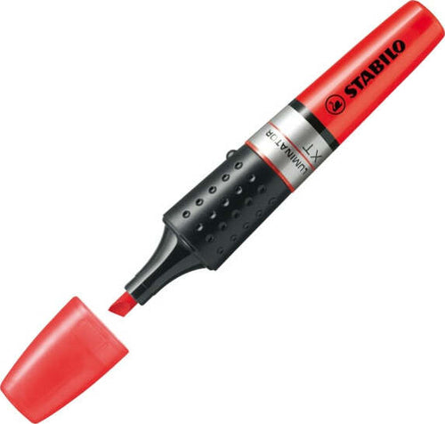 Evidenziatore Stabilo Luminator - punta a scalpello - tratto 2 -5 mm - rosso - Stabilo Cancelleria e prodotti per ufficio/Penne matite scrittura e correzione/Marcatori ed evidenziatori/Marcatori cancellabili a secco e liquidi Eurocartuccia - Pavullo, Commerciovirtuoso.it