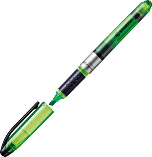 Evidenziatore Stabilo Navigator - punta a scalpello - tratto da 1 0-4 0mm - verde - Stabilo [multipack] 10 pezzi Cancelleria e prodotti per ufficio/Penne matite scrittura e correzione/Marcatori ed evidenziatori/Marcatori cancellabili a secco e liquidi Eurocartuccia - Pavullo, Commerciovirtuoso.it