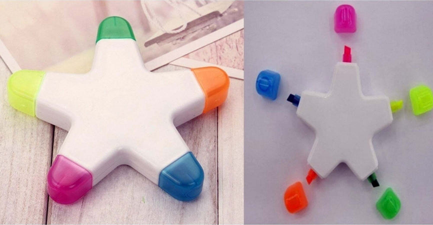 EVIDENZIATORE STELLA 5 PUNTE A PENNA GIALLO VERDE FUCSIA BLU ARANCIONE SCUOLA Cancelleria e prodotti per ufficio/Penne matite scrittura e correzione/Marcatori ed evidenziatori/Evidenziatori Trade Shop italia - Napoli, Commerciovirtuoso.it
