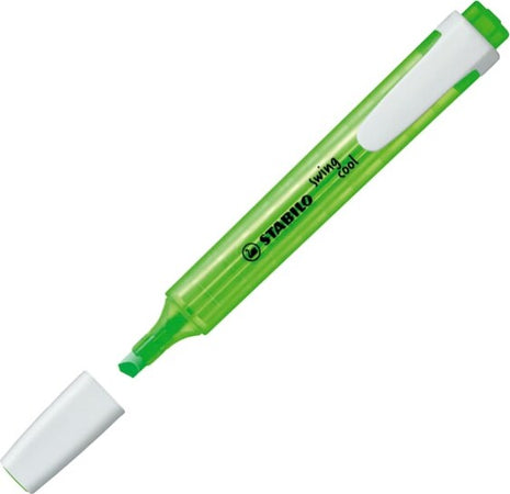 Evidenziatore swing cool verde stabilo [multipack] 10 pezzi Cancelleria e prodotti per ufficio/Penne matite scrittura e correzione/Marcatori ed evidenziatori/Marcatori cancellabili a secco e liquidi Eurocartuccia - Pavullo, Commerciovirtuoso.it