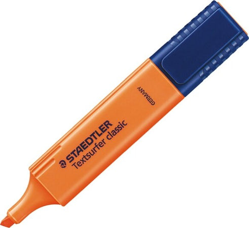 Evidenziatore Textsurfer Classic - punta a scalpello - tratto 1 0mm-5 0mm - arancio - Staedtler [multipack] 10 pezzi Cancelleria e prodotti per ufficio/Penne matite scrittura e correzione/Marcatori ed evidenziatori/Marcatori cancellabili a secco e liquidi Eurocartuccia - Pavullo, Commerciovirtuoso.it