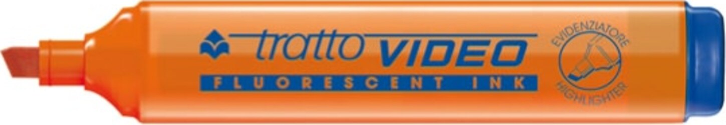 Evidenziatore Tratto Video - punta a scalpello - tratto da 1 0-5 0mm - arancio - Tratto [multipack] 12 pezzi Cancelleria e prodotti per ufficio/Penne matite scrittura e correzione/Marcatori ed evidenziatori/Marcatori cancellabili a secco e liquidi Eurocartuccia - Pavullo, Commerciovirtuoso.it