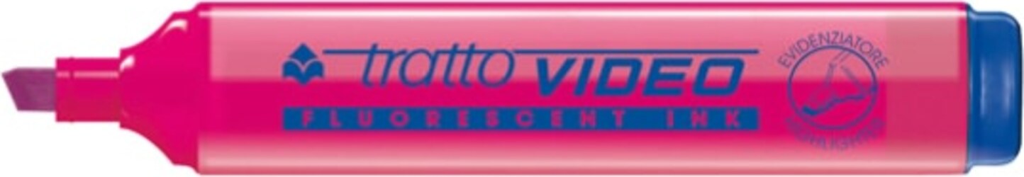 Evidenziatore Tratto Video - punta a scalpello - tratto da 1 0-5 0mm - fucsia - Tratto [multipack] 12 pezzi Cancelleria e prodotti per ufficio/Penne matite scrittura e correzione/Marcatori ed evidenziatori/Marcatori cancellabili a secco e liquidi Eurocartuccia - Pavullo, Commerciovirtuoso.it