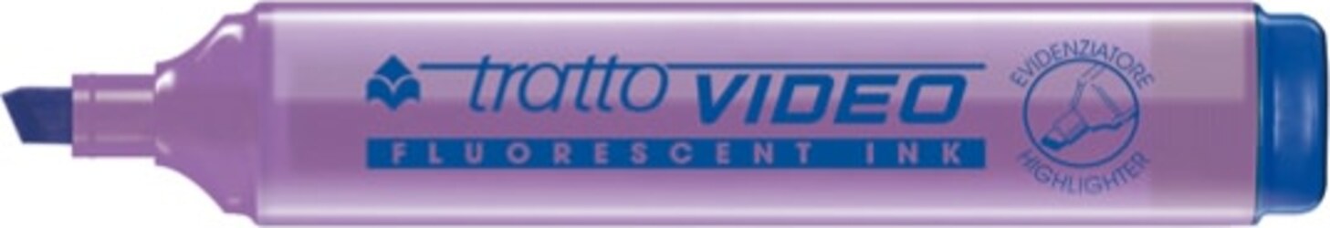 Evidenziatore Tratto Video - punta a scalpello - tratto da 1 0mm-5 0mm - lilla - Tratto [multipack] 12 pezzi Cancelleria e prodotti per ufficio/Penne matite scrittura e correzione/Marcatori ed evidenziatori/Marcatori cancellabili a secco e liquidi Eurocartuccia - Pavullo, Commerciovirtuoso.it