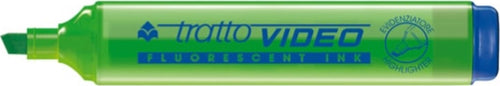 Evidenziatore Tratto Video - punta a scalpello - tratto da 1 0mm-5 0mm - verde - Tratto [multipack] 12 pezzi Cancelleria e prodotti per ufficio/Penne matite scrittura e correzione/Marcatori ed evidenziatori/Marcatori cancellabili a secco e liquidi Eurocartuccia - Pavullo, Commerciovirtuoso.it